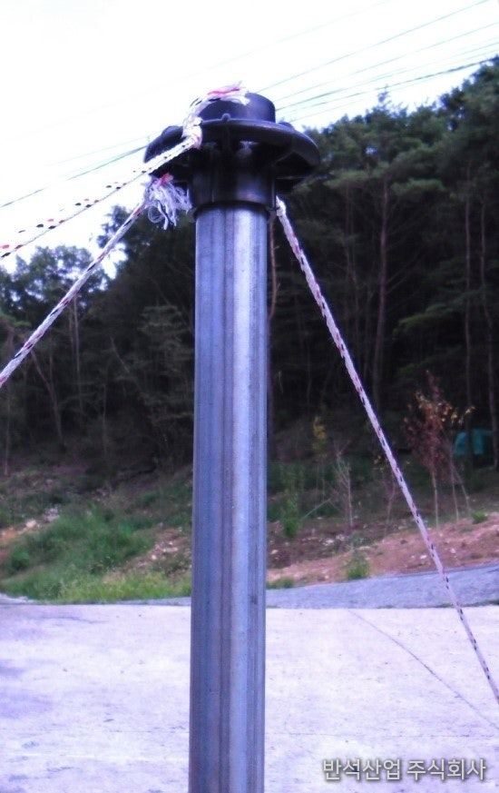 가지유인 캡과 로프 사용 예